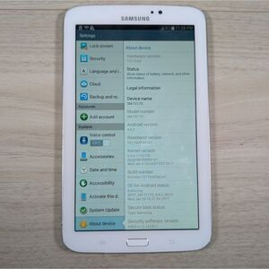 Samsung Galaxy Tab 3 7.0 SM-T217S 16GB White Sprint Android Tablet Tested